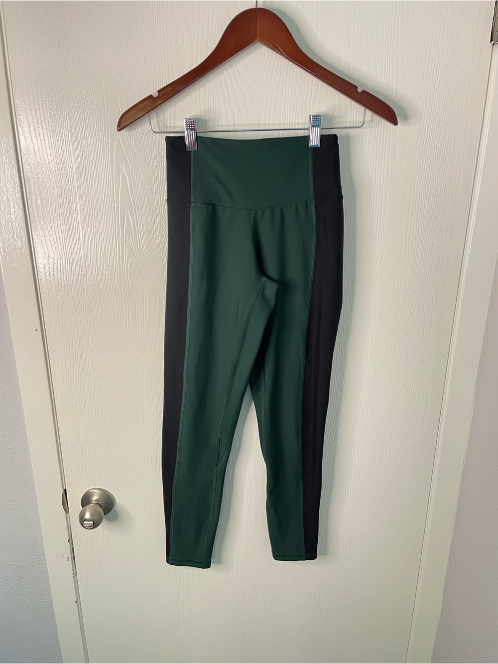 Abercrombie YPB Curve Love High Rise Leggings Green
